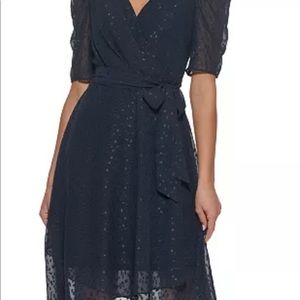 Woman’s Chiffon dress Navy